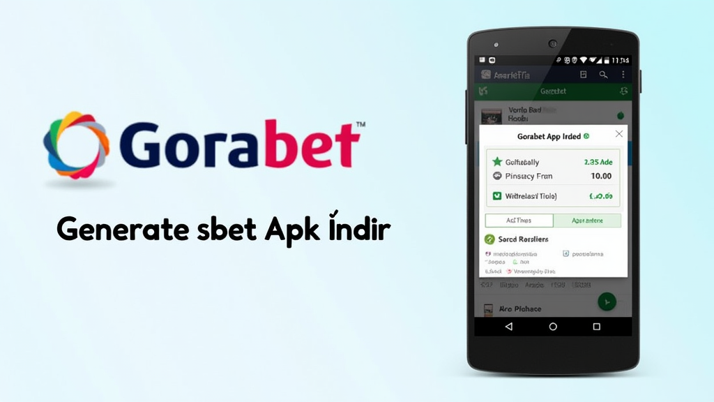 Gorabet Apk İndir: Son Sürüm ile Bahis Oynayın