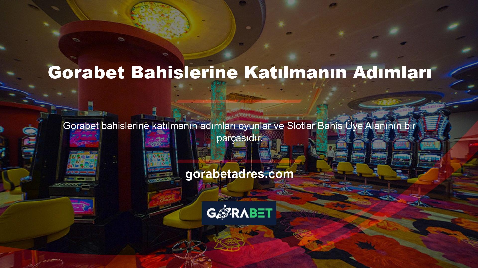 Gorabet Bahislerine Katılmanın Adımları