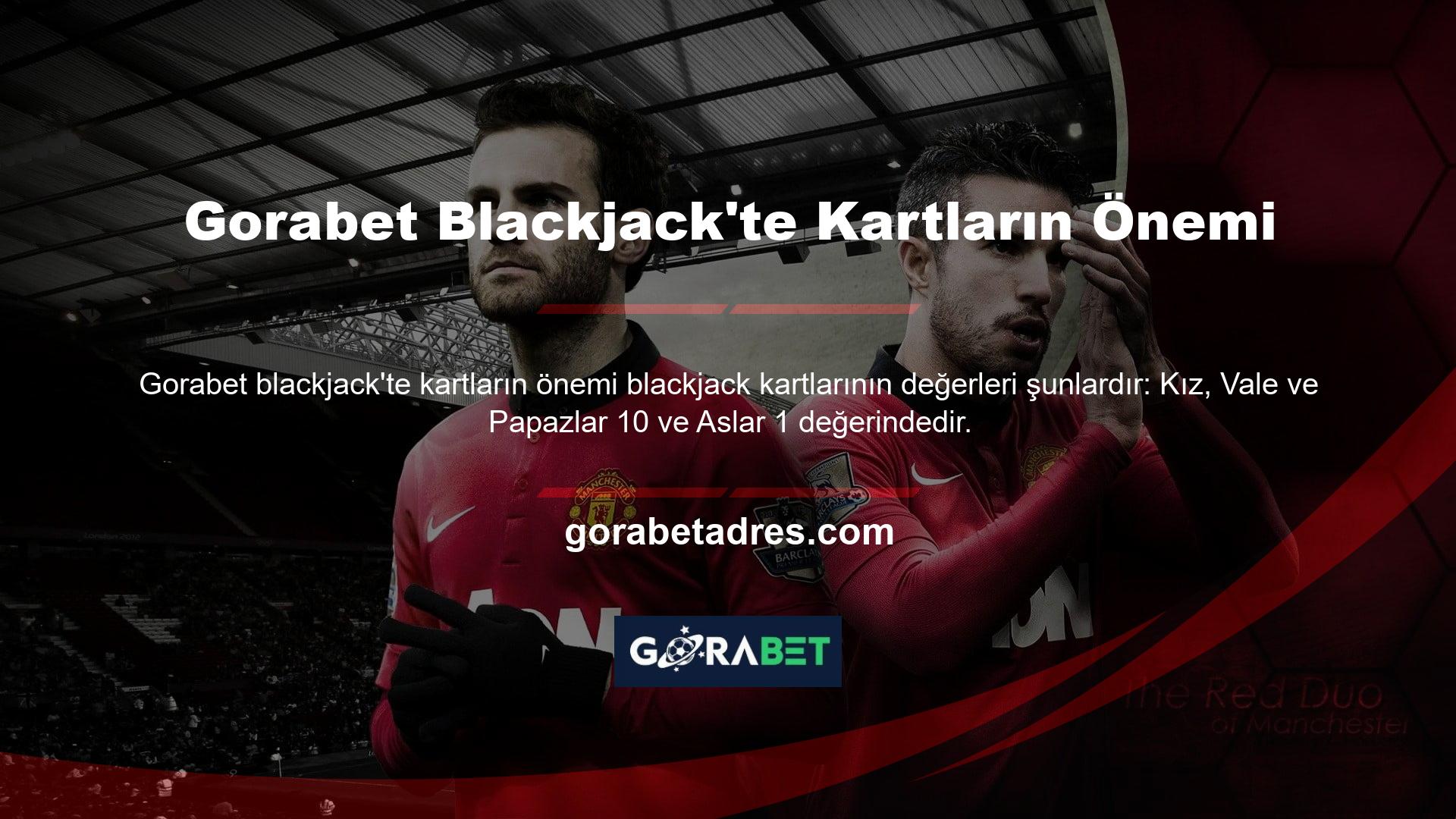 Gorabet Blackjack’te Kartların Önemi