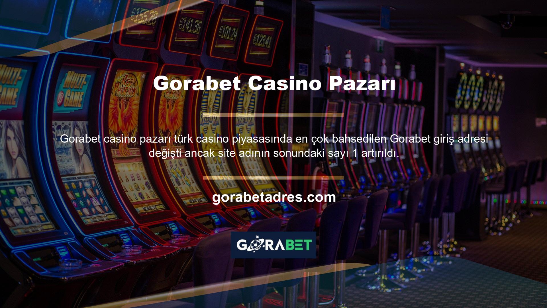Gorabet Casino Pazarı