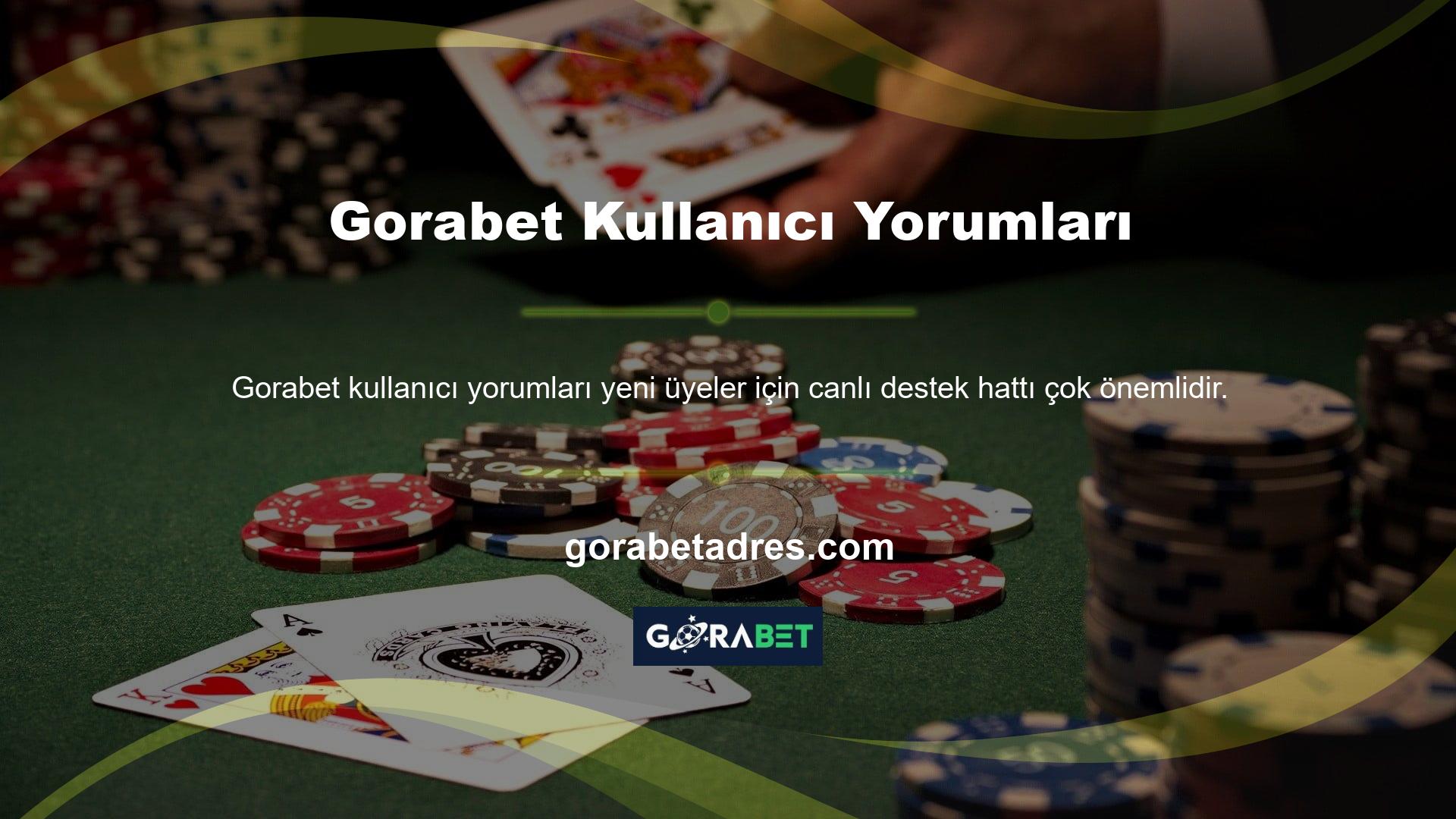 Gorabet Kullanıcı Yorumları