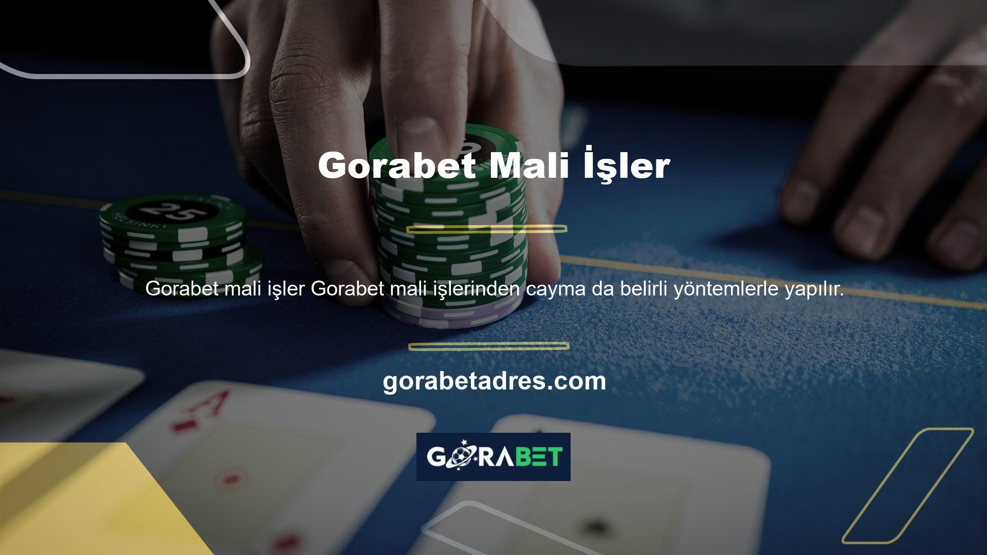 Gorabet Mali İşler