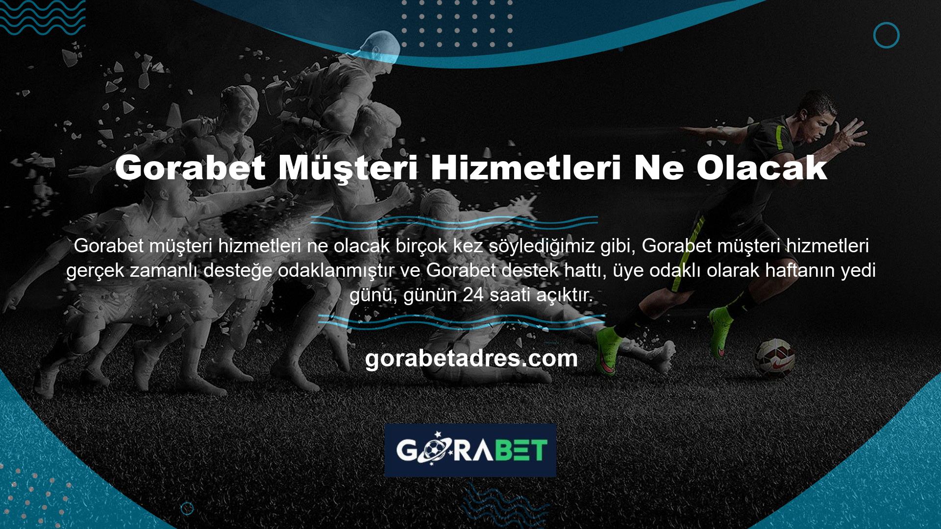 Gorabet Müşteri Hizmetleri Ne Olacak