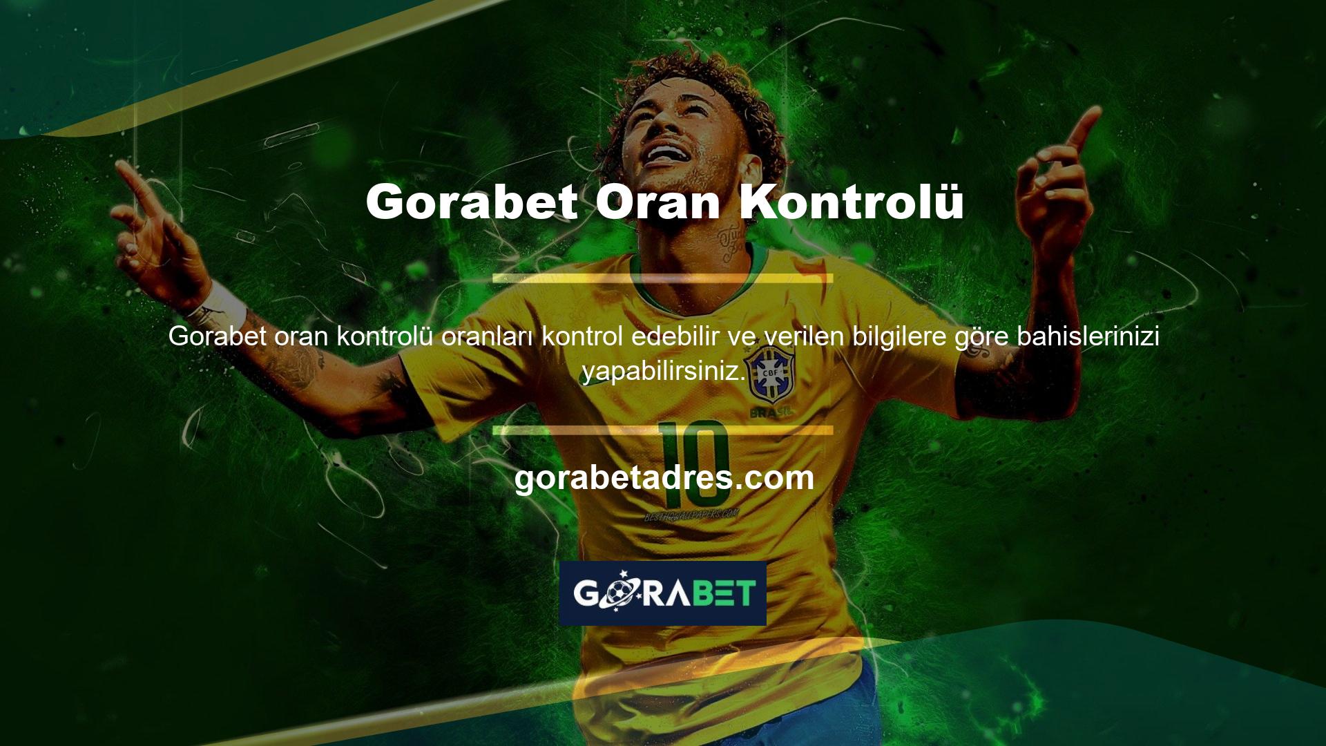 Gorabet Oran Kontrolü