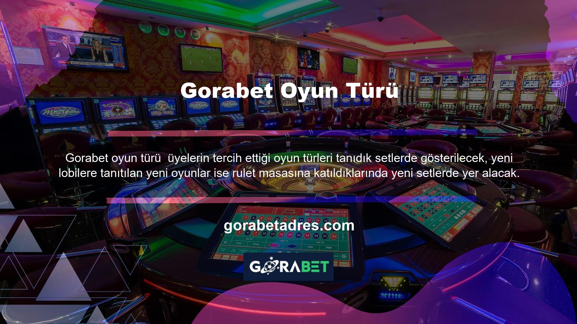 Gorabet Oyun Türü