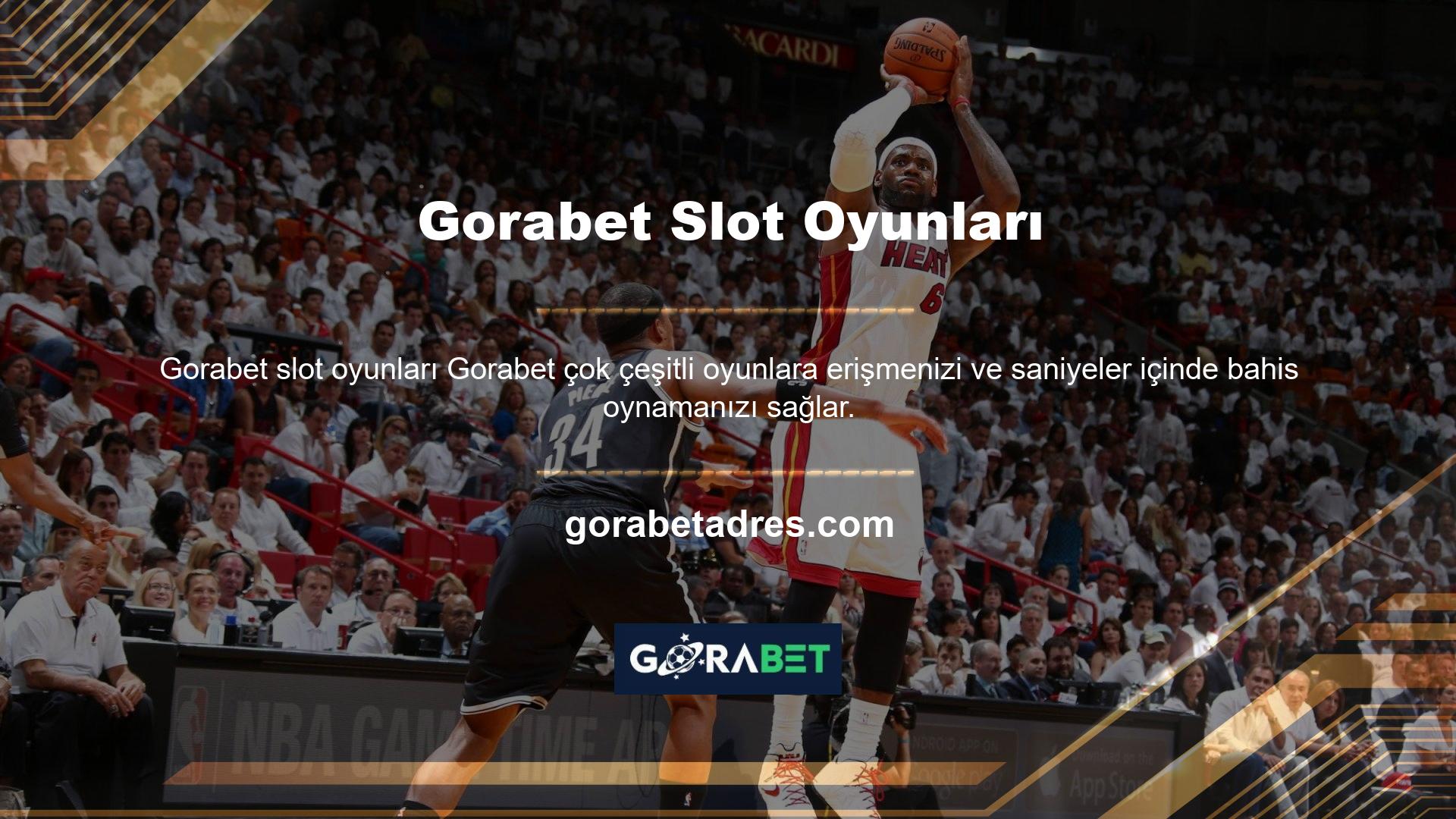 Gorabet Slot Oyunları