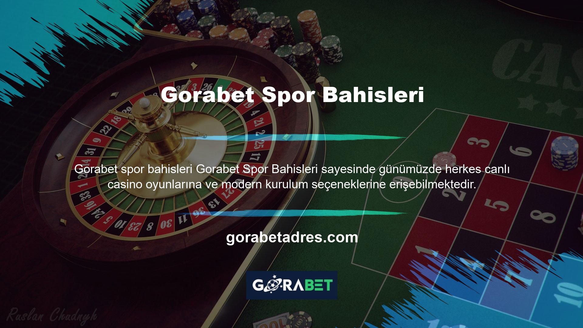 Gorabet Spor Bahisleri