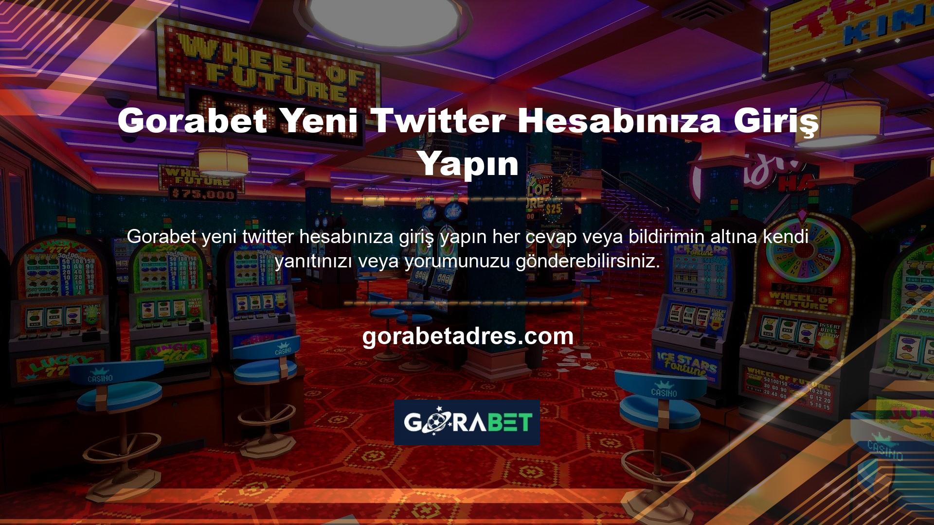 Gorabet Yeni Twitter Hesabınıza Giriş Yapın